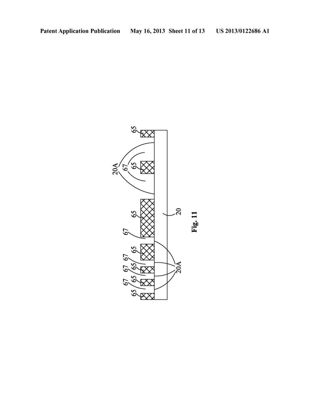 Reverse Tone STI Formation - diagram, schematic, and image 12