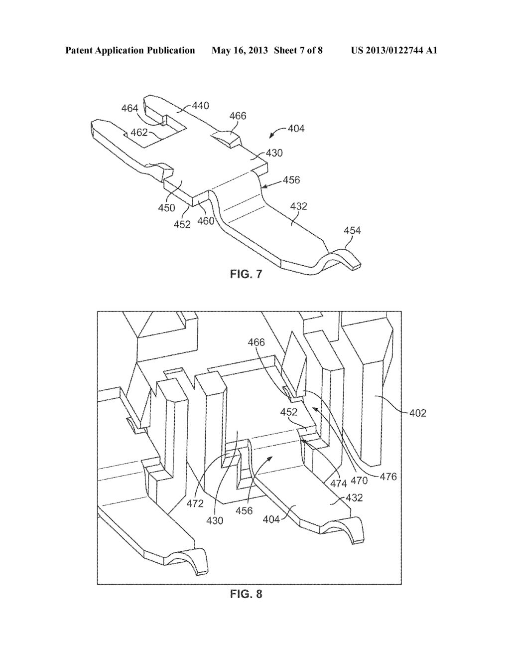 GROUNDING STRUCTURES FOR HEADER AND RECEPTACLE ASSEMBLIES - diagram, schematic, and image 08