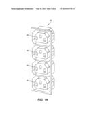 DUAL COLUMN GANG OUTLETS FOR MINIMIZING INSTALLATION SPACE diagram and image