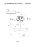 NON-WOVEN FIBER FABRIC, AND PRODUCTION METHOD AND PRODUCTION DEVICE     THEREFOR diagram and image