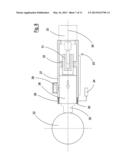 Contrast device for the grinding of products held between centres diagram and image