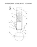 Contrast device for the grinding of products held between centres diagram and image