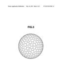 MULTI-PIECE SOLID GOLF BALL diagram and image