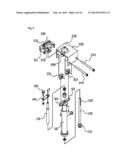 BIKE SADDLE STRUCTURE IN WHICH THE OSCILLATION ANGLE AND HEIGHT OF A BIKE     SADDLE ARE ADJUSTABLE, AND EXERCISE BICYCLE COMPRISING SAME diagram and image