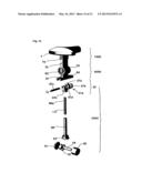 BIKE SADDLE STRUCTURE IN WHICH THE OSCILLATION ANGLE AND HEIGHT OF A BIKE     SADDLE ARE ADJUSTABLE, AND EXERCISE BICYCLE COMPRISING SAME diagram and image