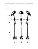 BIKE SADDLE STRUCTURE IN WHICH THE OSCILLATION ANGLE AND HEIGHT OF A BIKE     SADDLE ARE ADJUSTABLE, AND EXERCISE BICYCLE COMPRISING SAME diagram and image