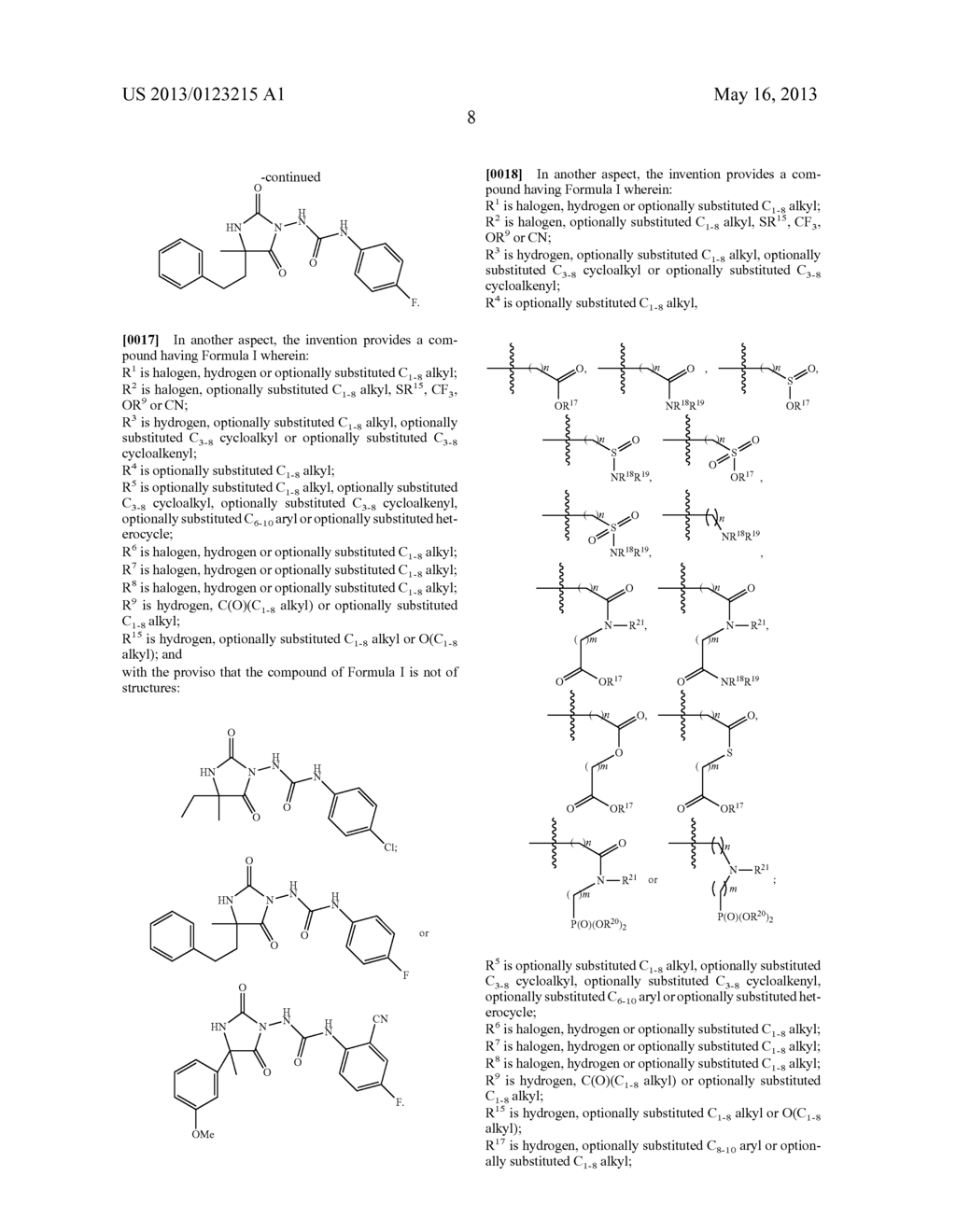 2,5-DIOXOIMIDAZOLIDIN-1-YL-3-PHENYLUREA DERIVATIVES AS FORMYL PEPTIDE     RECEPTOR LIKE-1 (FPRL-1) RECEPTOR MODULATORS - diagram, schematic, and image 09