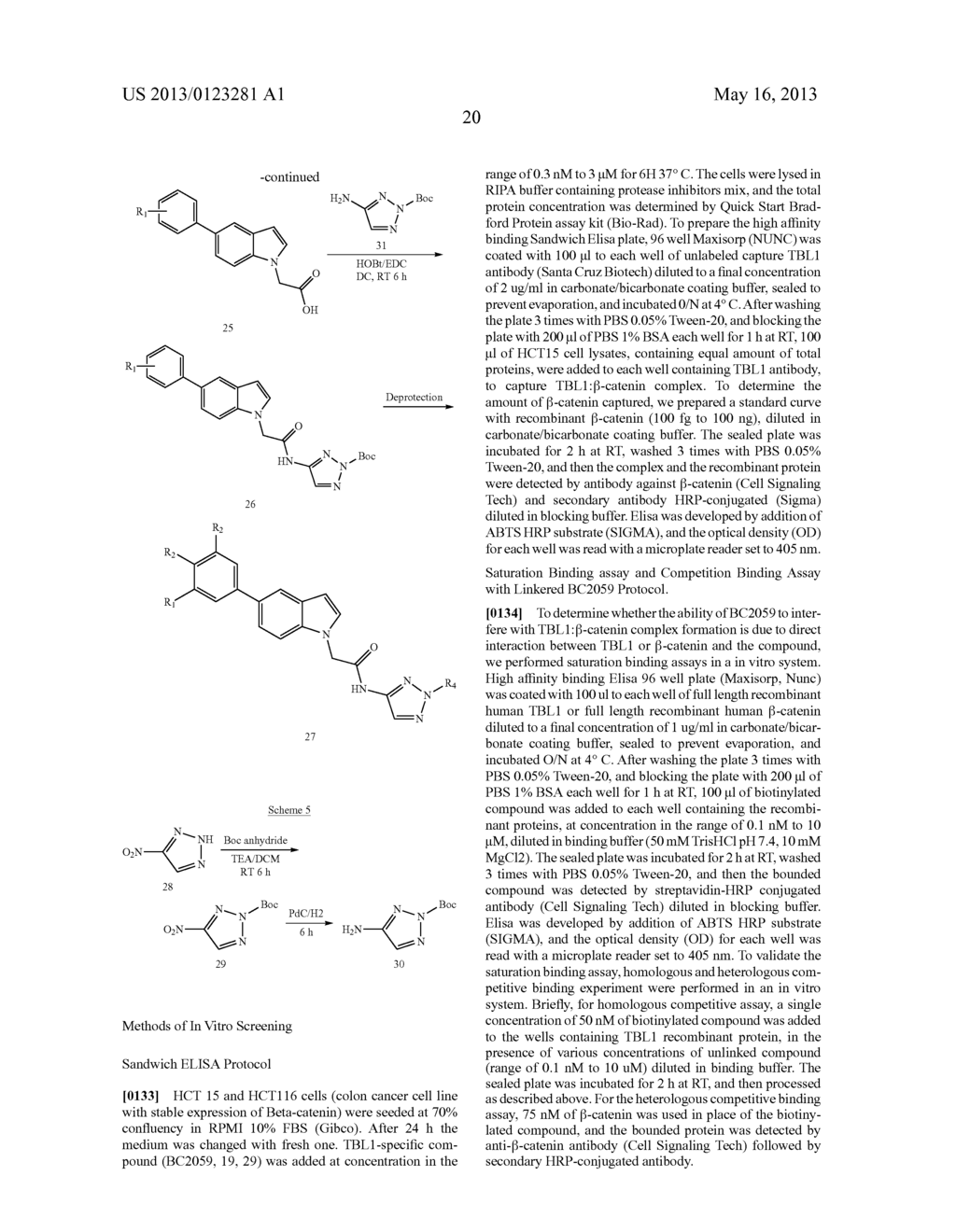 Compositions and Methods for Inhibition of TBL-1 Binding to     Disease-Associated Molecules - diagram, schematic, and image 23