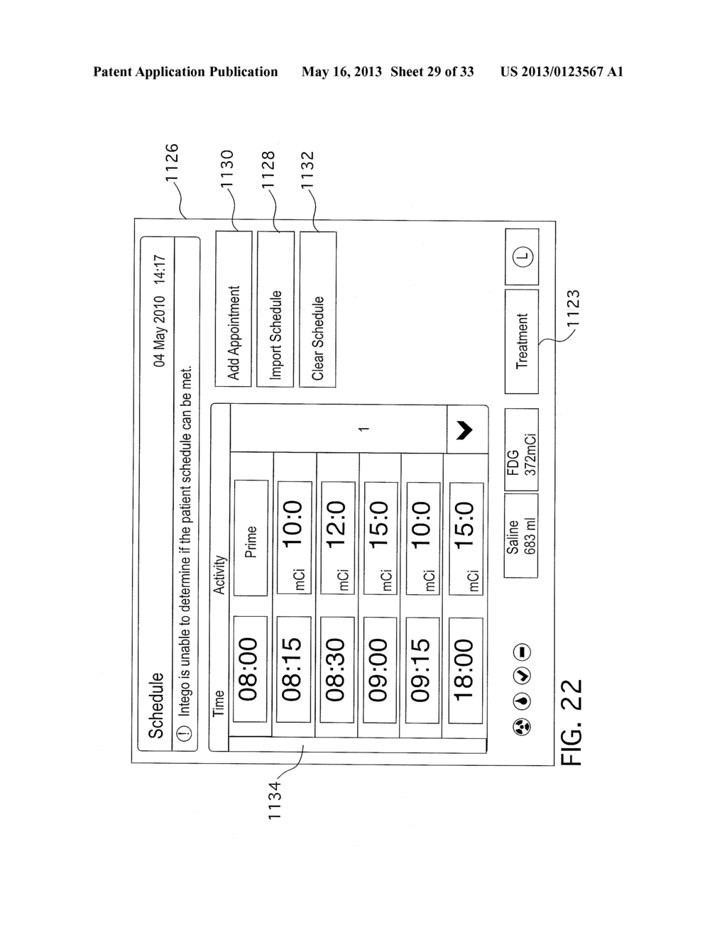 System and Method for Planning and Monitoring Multi-Dose     Radiopharmaceutical Usage on Radiopharmaceutical Injectors - diagram, schematic, and image 30