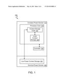 METHOD, SYSTEM AND APPARATUS FOR LOW-POWER STORAGE OF PROCESSOR CONTEXT     INFORMATION diagram and image