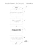 Providing Contextual On-Object Control Launchers and Controls diagram and image