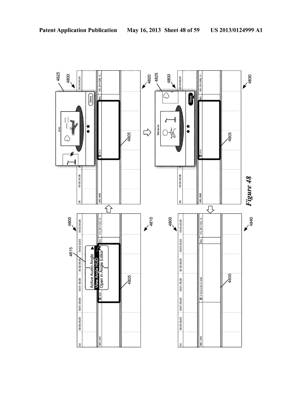 REFERENCE CLIPS IN A MEDIA-EDITING APPLICATION - diagram, schematic, and image 49