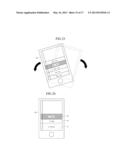 METHOD FOR CONTROLLING CONTENT-SHARING, AND PORTABLE TERMINAL AND     CONTENT-SHARING SYSTEM USING SAME diagram and image