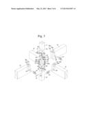 BEAM-COLUMN CONNECTION STRUCTURE OF CONTINUED BEAM CONNECTION PORTION diagram and image