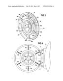 LATERAL TURBOJET IMPROVED IN ORDER TO LIMIT THE DEFORMATION THEREOF diagram and image