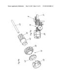 EJECTION DEVICE FOR A DISPLACEABLE FURNITURE COMPONENT diagram and image