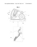 PEDAL FORCE ADJUSTING APPARATUS FOR ACCELERATOR PEDAL diagram and image