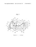 INTERNAL COMBUSTION ENGINE AND WATER OUTLET STRUCTURE OF INTERNAL     COMBUSTION ENGINE diagram and image