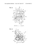 INTERNAL COMBUSTION ENGINE AND WATER OUTLET STRUCTURE OF INTERNAL     COMBUSTION ENGINE diagram and image