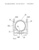 CORD WINDING DEVICE FOR A SCREEN, SUCH AS A WINDOW COVERING diagram and image