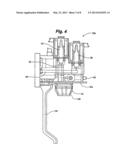 Beverage Dispensing System with a Head Capable of Dispensing Plural     Different Beverages diagram and image