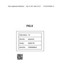 APPARATUS HANDLING CODES, METHOD FOR CONTROLLING THE SAME AND PROGRAM diagram and image