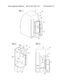 ROTATABLE CABIN ATTENDANT SEAT AND AIRCRAFT MONUMENT ARRANGEMENT WITH A     ROTATABLE CABIN ATTENDANT SEAT diagram and image