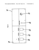 Rotating car wheel display diagram and image