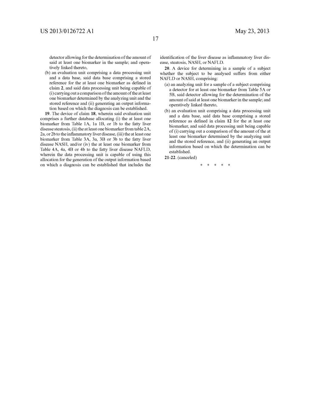 Means and Methods for Metabolic Differentiation of Non-Alcoholic     Steatohepatitis From Liver Disease - diagram, schematic, and image 18