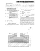 THIN-FILM TRANSISTOR DEVICE AND METHOD FOR MANUFACTURING THIN-FILM     TRANSISTOR DEVICE diagram and image