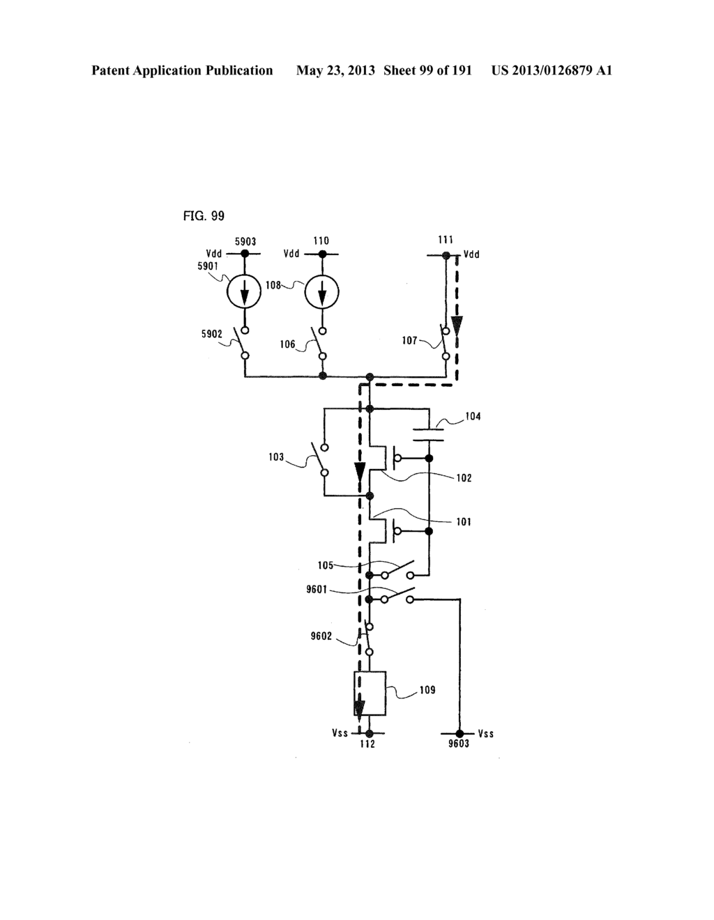 SEMICONDUCTOR DEVICE, DRIVING METHOD THEREOF AND ELECTRONIC DEVICE - diagram, schematic, and image 100