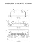 Semiconductor Device and Method of Forming Reconstituted Wafer with Larger     Carrier to Achieve More EWLB Packages per Wafer with Encapsulant     Deposited Under Temperature and Pressure diagram and image