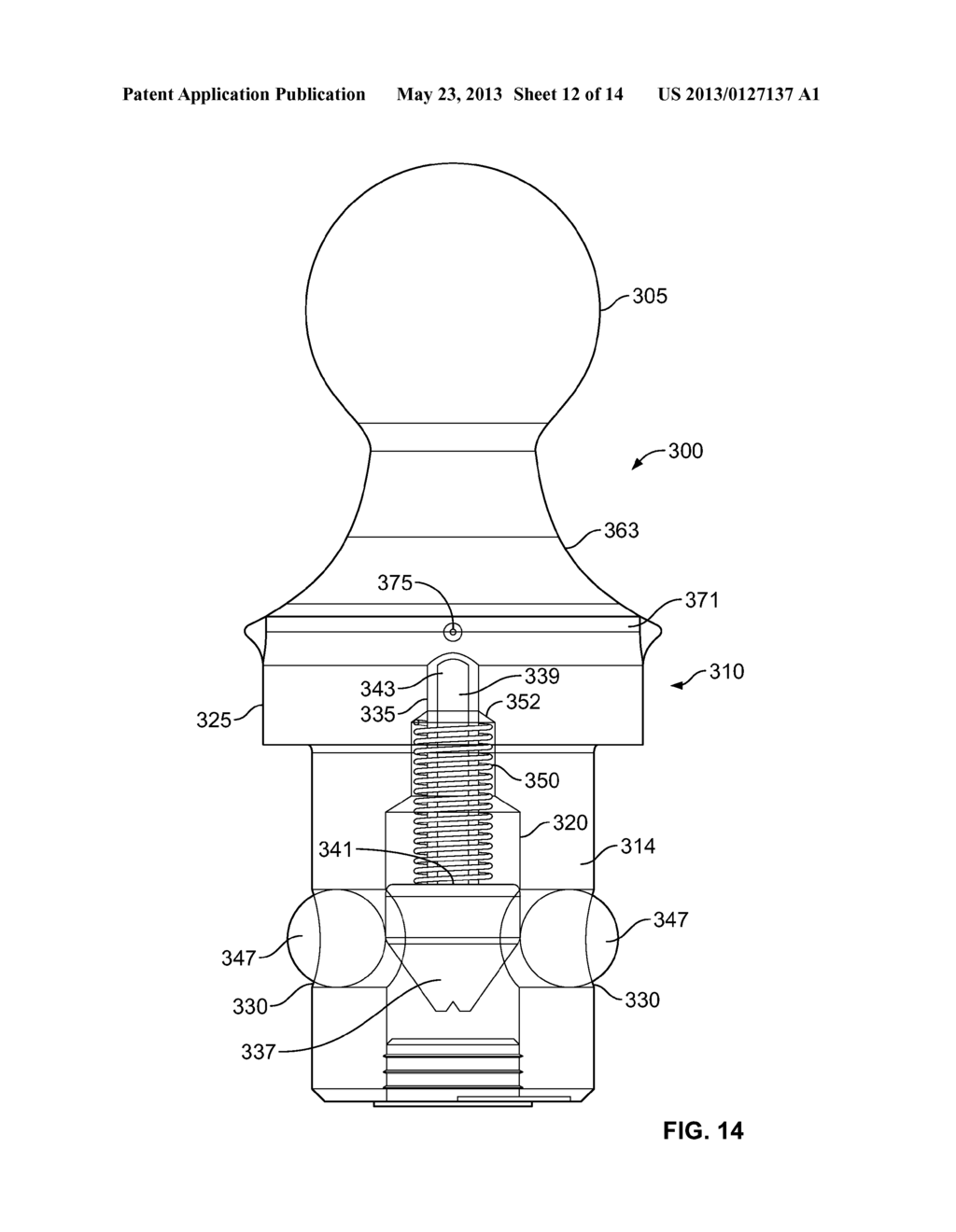 INTERCHANGEABLE HITCH BALL ASSEMBLY - diagram, schematic, and image 13