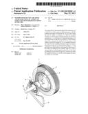 METHOD FOR DETECTING THE SHAPE AND/OR DIMENSIONS OF A WHEEL ON VEHICLE     REPAIR WORKSHOP MACHINES OR THE LIKE diagram and image