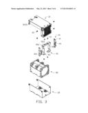 MOUNTING DEVICE FOR FAN MODULE diagram and image