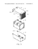 MOUNTING DEVICE FOR FAN MODULE diagram and image