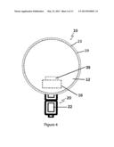 Collapsible light modifier for portable flash diagram and image