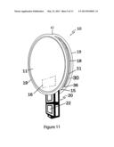 Collapsible light modifier for portable flash diagram and image