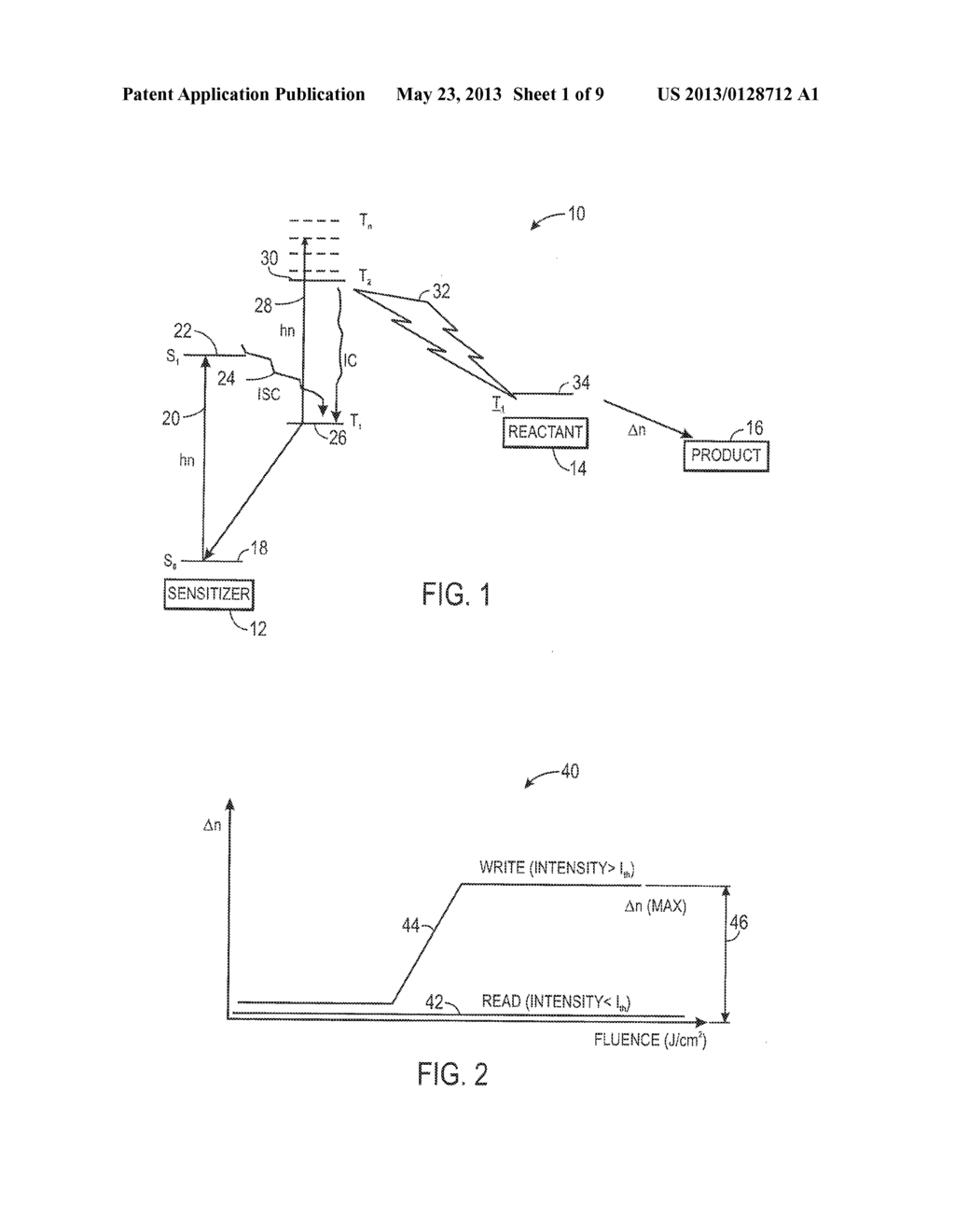 REACTANTS FOR OPTICAL DATA STORAGE MEDIA AND METHODS FOR USE - diagram, schematic, and image 02