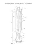 APPARATUS FOR VERTICALLY SEGMENTING A BOILING WATER REACTOR CONTROL ROD     BLADE diagram and image