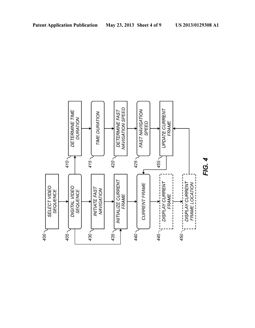 DISPLAY DEVICE WITH ADAPTIVE FAST NAVIGATION MODE - diagram, schematic, and image 05