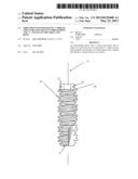 Threaded fastener having a thread crest greater than its thread root and      V  angles on the crest and root diagram and image