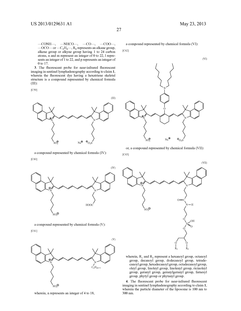 Fluorescent Probe for Imaging Lymph Nodes - diagram, schematic, and image 37