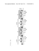 SEMICONDUCTOR DEVICE INCLUDING GATE ELECTRODE FOR APPLYING TENSILE STRESS     TO SILICON SUBSTRATE, AND METHOD OF MANUFACTURING THE SAME diagram and image