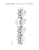 SEMICONDUCTOR DEVICE INCLUDING GATE ELECTRODE FOR APPLYING TENSILE STRESS     TO SILICON SUBSTRATE, AND METHOD OF MANUFACTURING THE SAME diagram and image