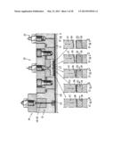 Semiconductor Substrate Transfer/Processing-tunnel -arrangement, with     Successive Semiconductor Substrate - Sections diagram and image