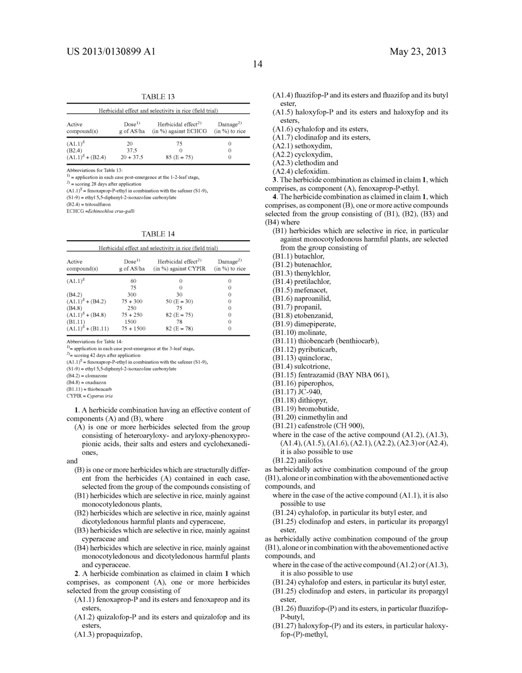 HERBICIDAL COMPOSITIONS - diagram, schematic, and image 15