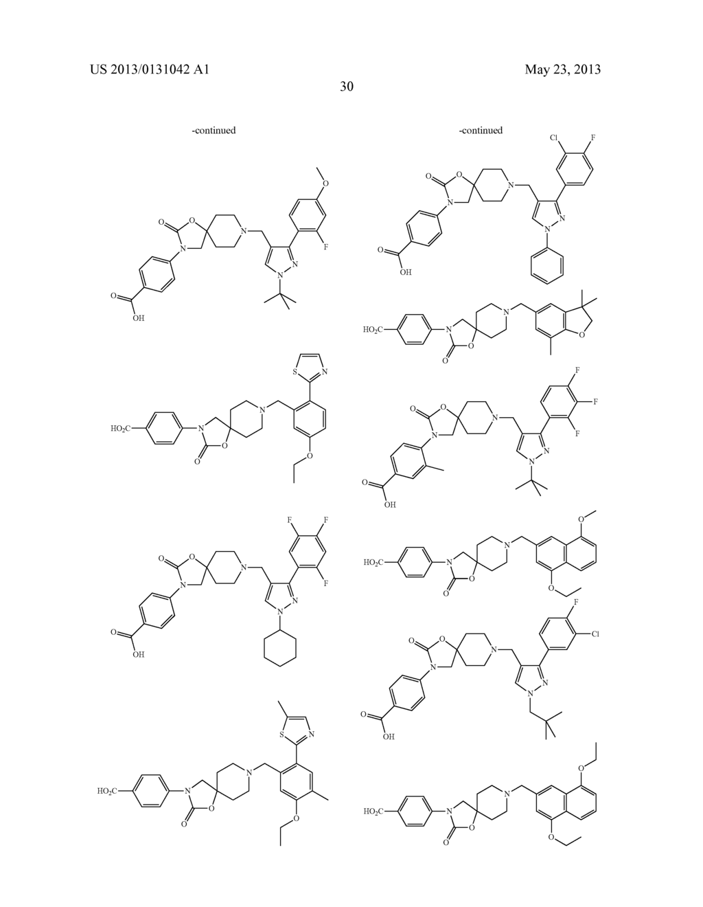 SPIROXAZOLIDINONE COMPOUNDS - diagram, schematic, and image 31