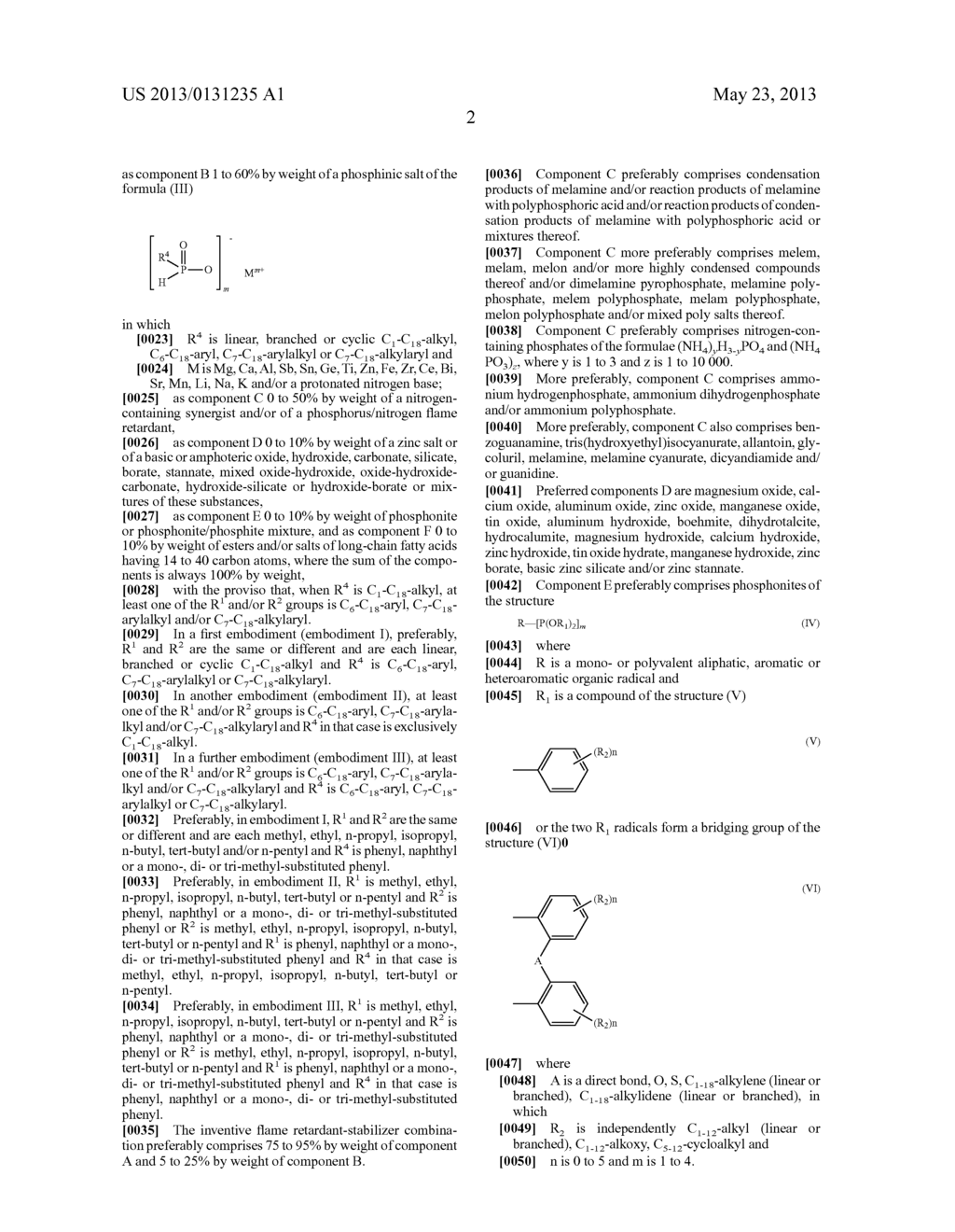 Flame-Proof Agent-Stabiliser Combination for Thermoplastic and Duroplastic     Polymers - diagram, schematic, and image 03