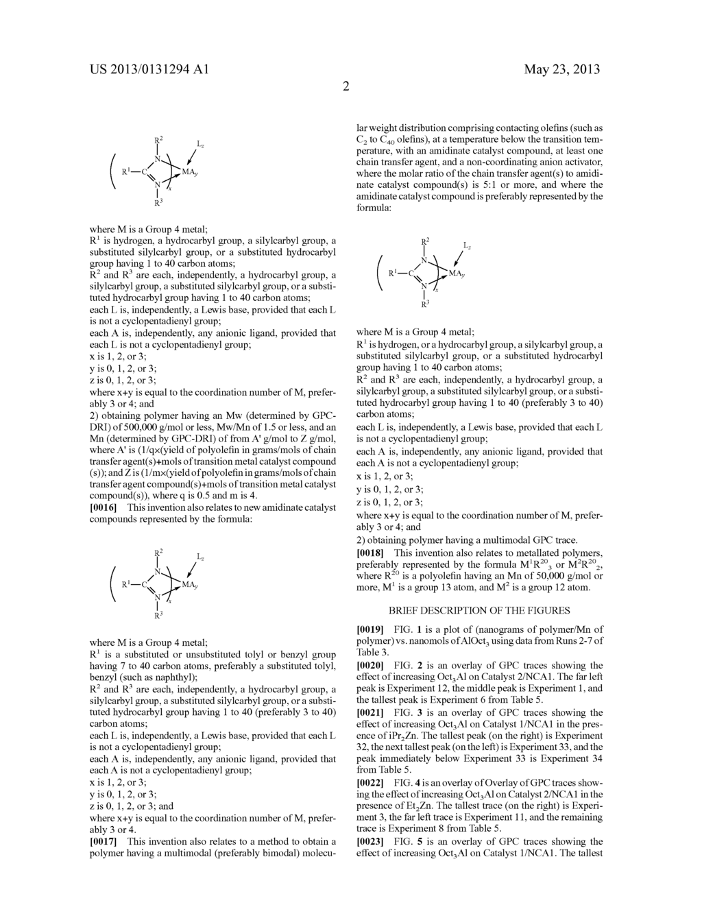 Amidinate Catalyst Compounds, Process for Their Use and Polymers Produced     Therefrom - diagram, schematic, and image 10